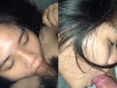 Em học sinh 2k5 ngại ngùng mút cậu bé trước máy quay