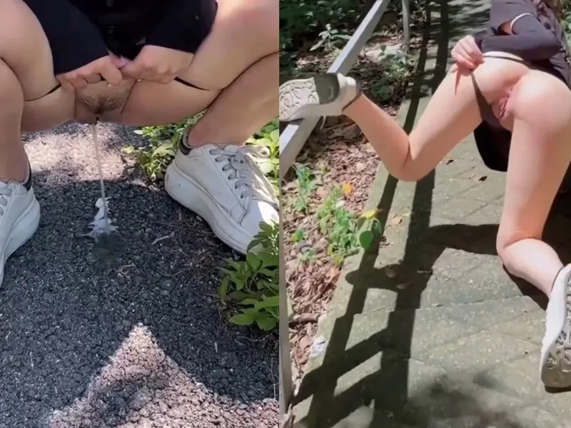 Cắm sừng public ngoài đường cùng bồ da trắng vú bự